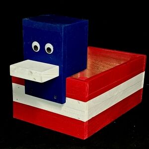 Colorful Duck-Themed Storage Box